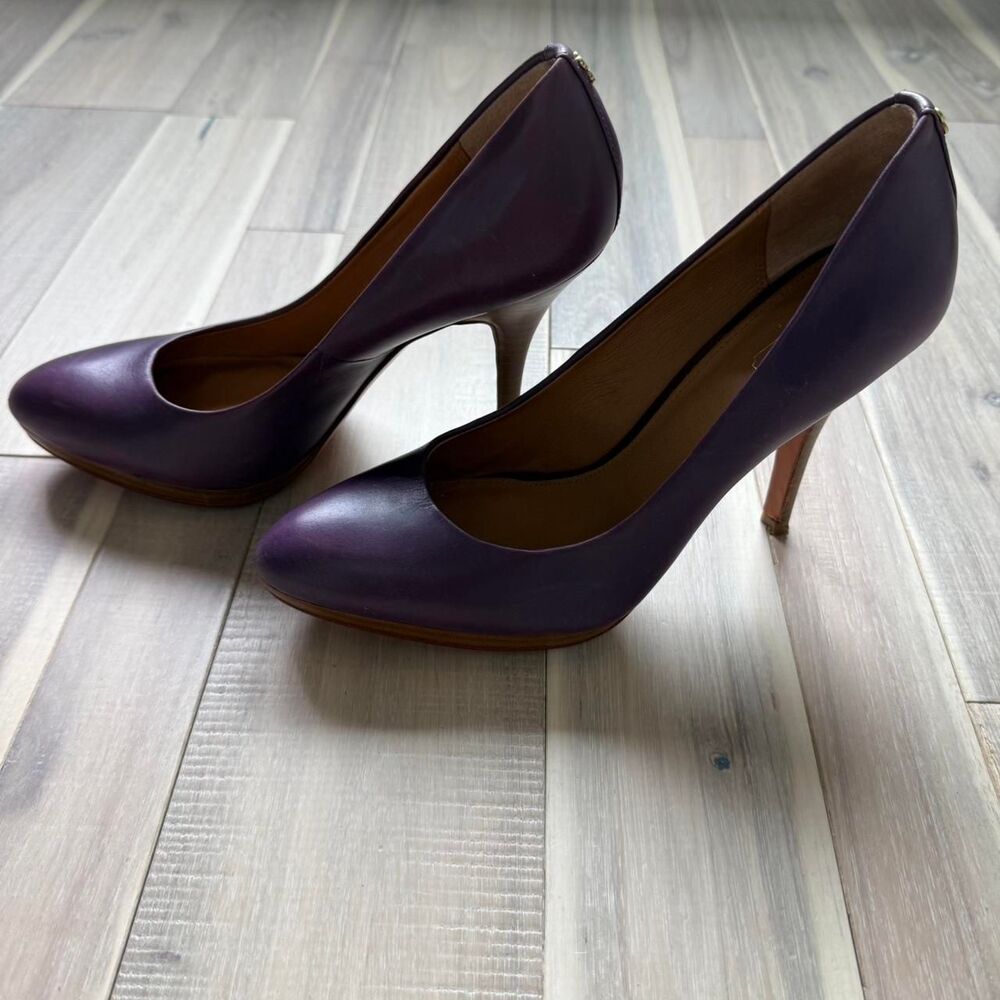 Coach Women's Purple Courts - Picture 2 of 4